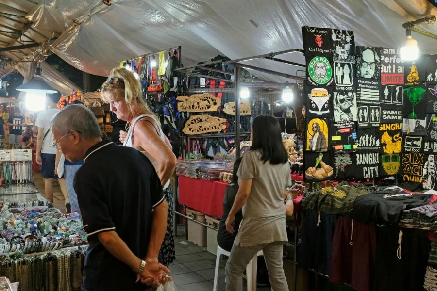 The variety of items that can be purchased in Thailand
