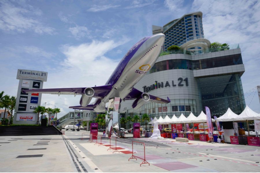 Extraordinary views of Terminal 21