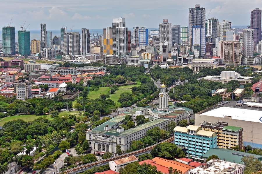 Manila has two main seasons: the dry season and rainy season