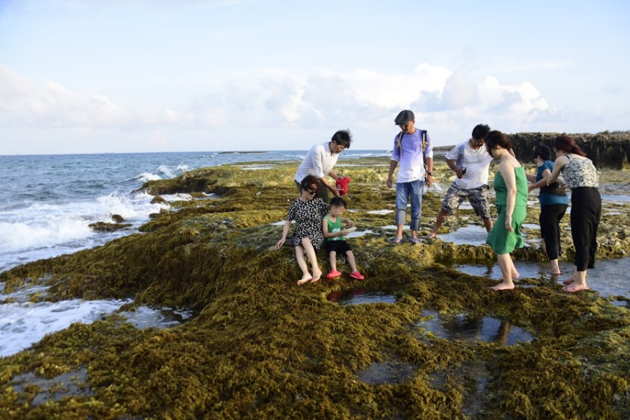 Trekking to Explore Fossilized Coral