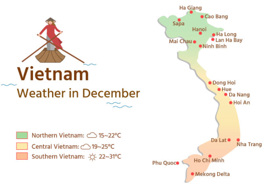 Weather in Vietnam During Christmas 2025