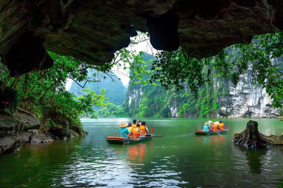 The Majestic Limestone Karst Landscape in Trang An