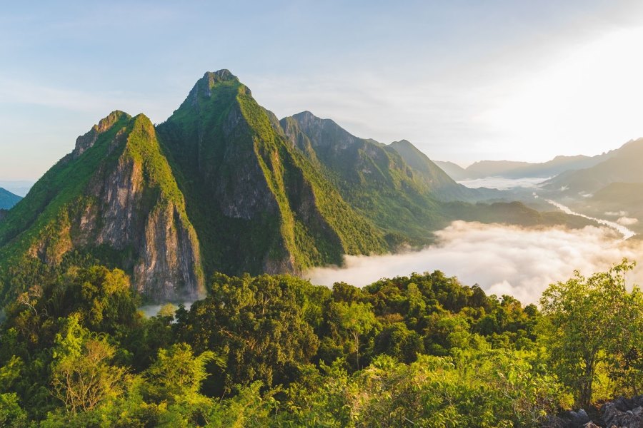 Pha Daeng Peak in Nong Khiaw 