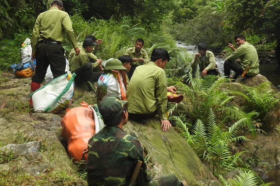 Strong consevation efforts with nature in the journey to explore in Pu Mat National Park