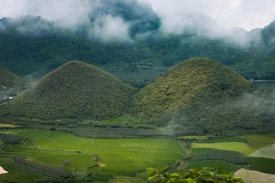 Quan Ba Twin Mountains in Ha Giang
