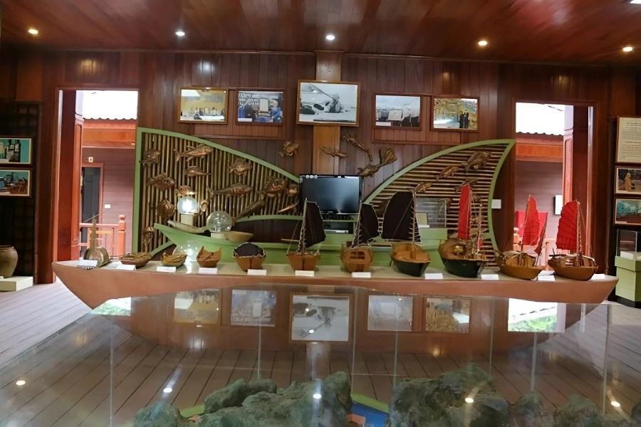 The Cultural Center showcases artifacts of the ancient fishing village