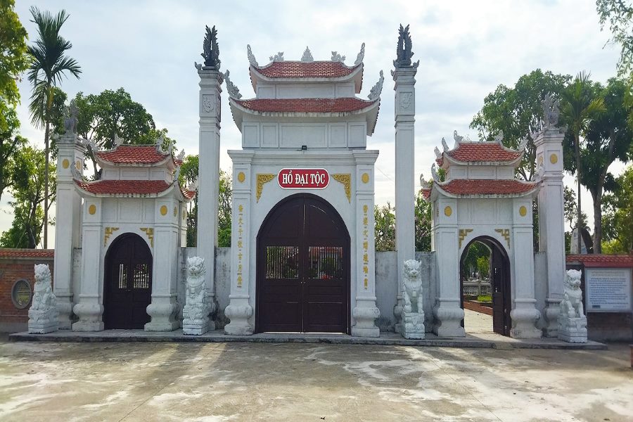The Ho Family Church in Quynh Luu district