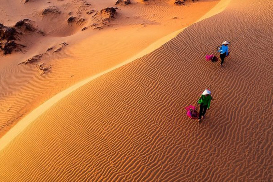 Sand Dunes (Red and White Sand Dunes) Asiakingtravel