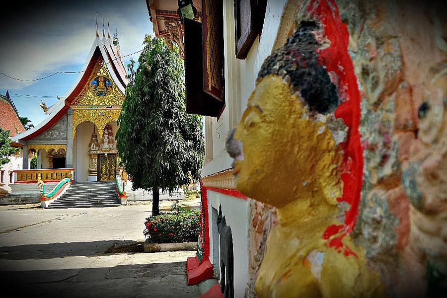 architecture in Wat Xayaphoum