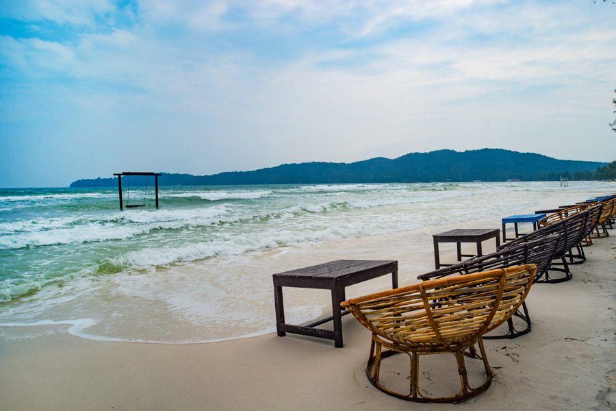 Rest and relax by the beautiful beach