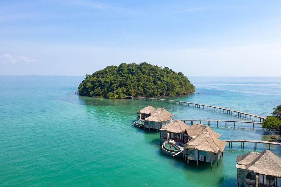 The best time to visit Song Saa Private Island is during the dry season 