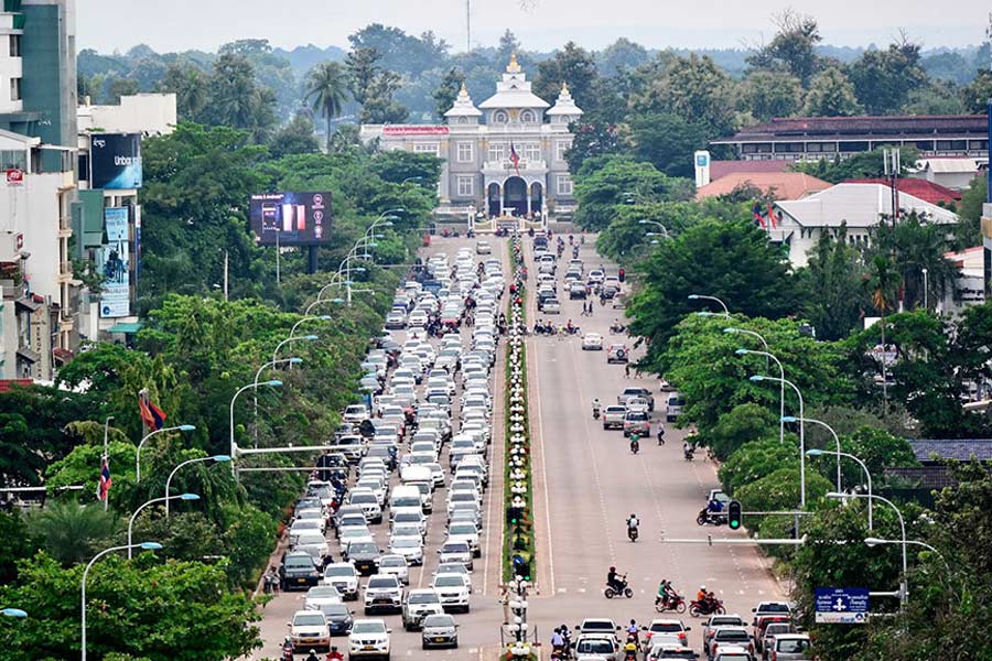 Transportation for a 5-day tour in Laos