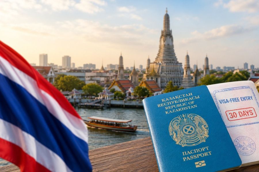 New 30-day visa-free stay rules in Thailand.