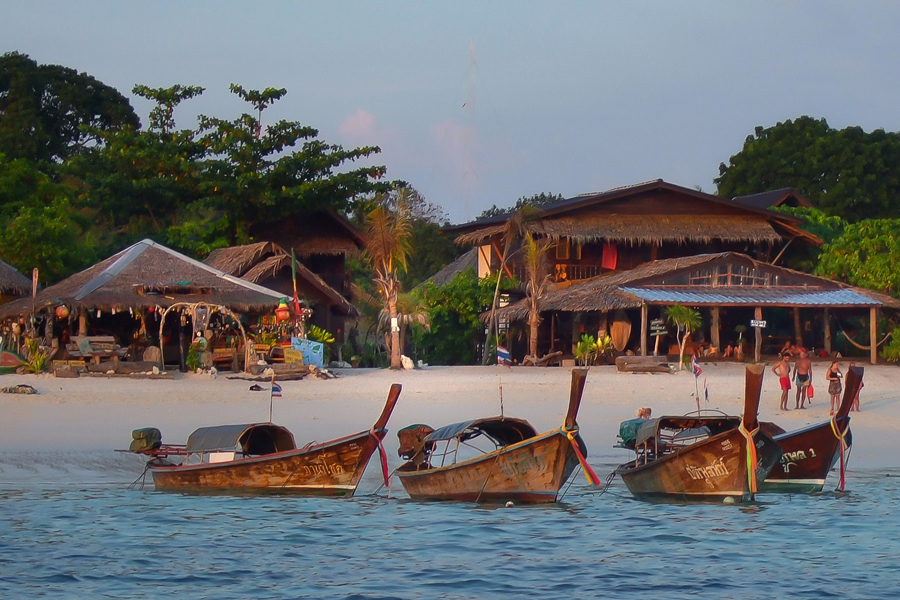 Sunset Beach, situated on the western side of Koh Lipe, is a captivating and picturesque destination known for its breathtaking views of the sunset