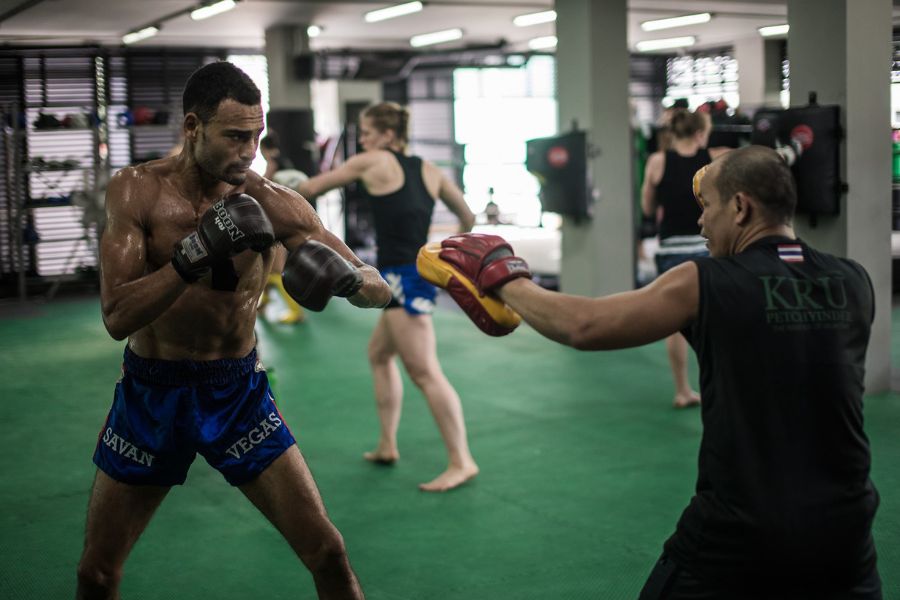 Training MuayThai for beginners