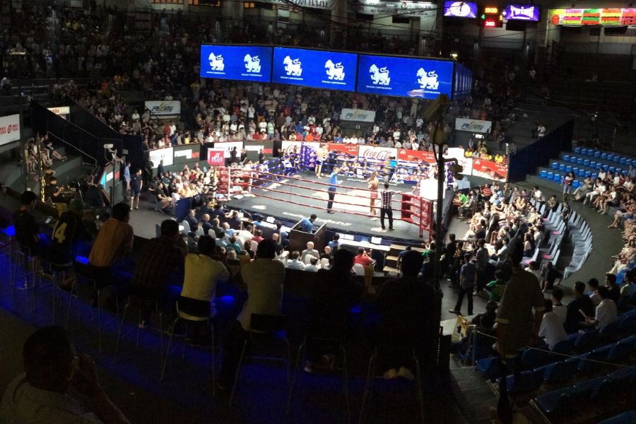 Channel 7 Boxing Stadium in Bangkok 