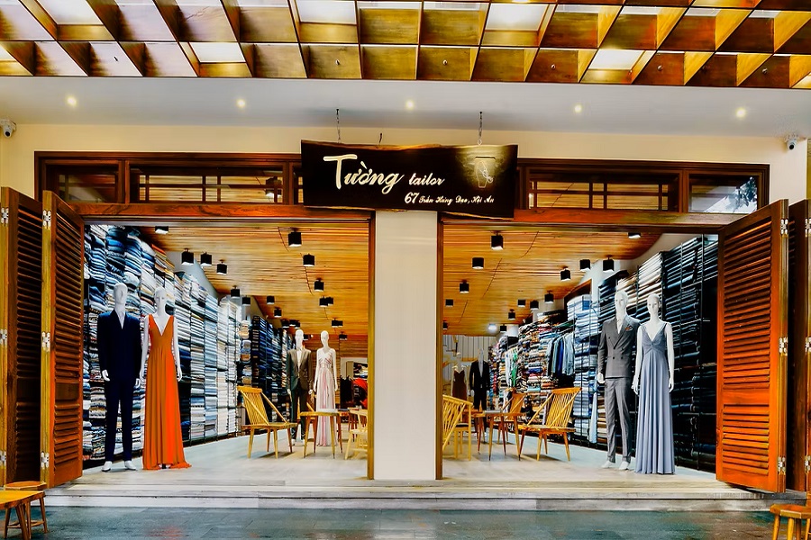 Tuong Tailor is among the most well-known tailoring shops in Hoi An