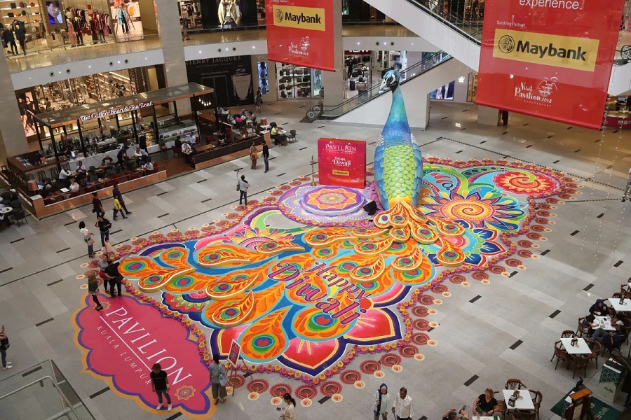 Pavilion REIT Malls decor for Deepavali Festival