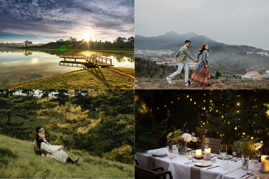 Da Lat is always a top choice for couples on Valentine’s Day