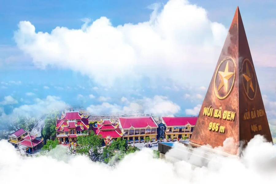 Ba Den Mountain is known as the roof of Southern Vietnam