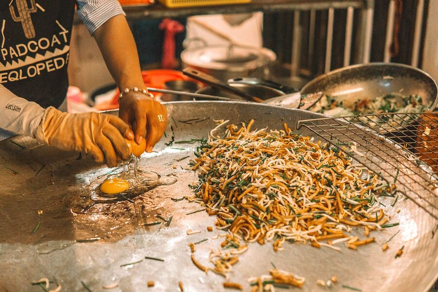 street food in Cambodia