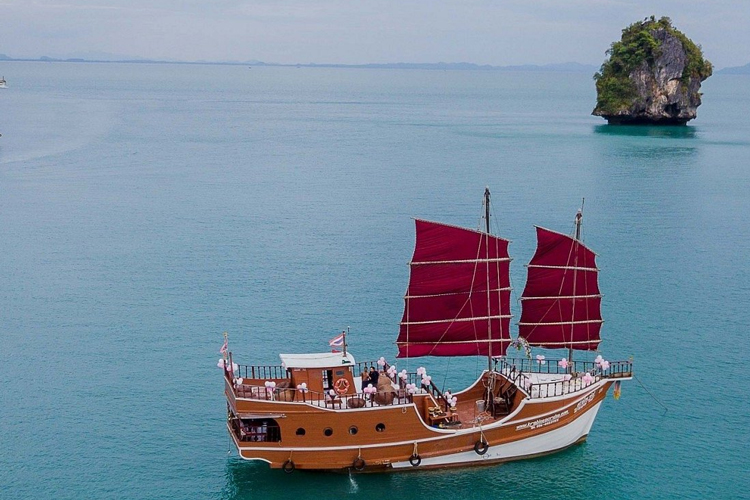 Krabi, with its stunning coastline and limestone formations, offers various boat cruise options for visitors to explore its beauty