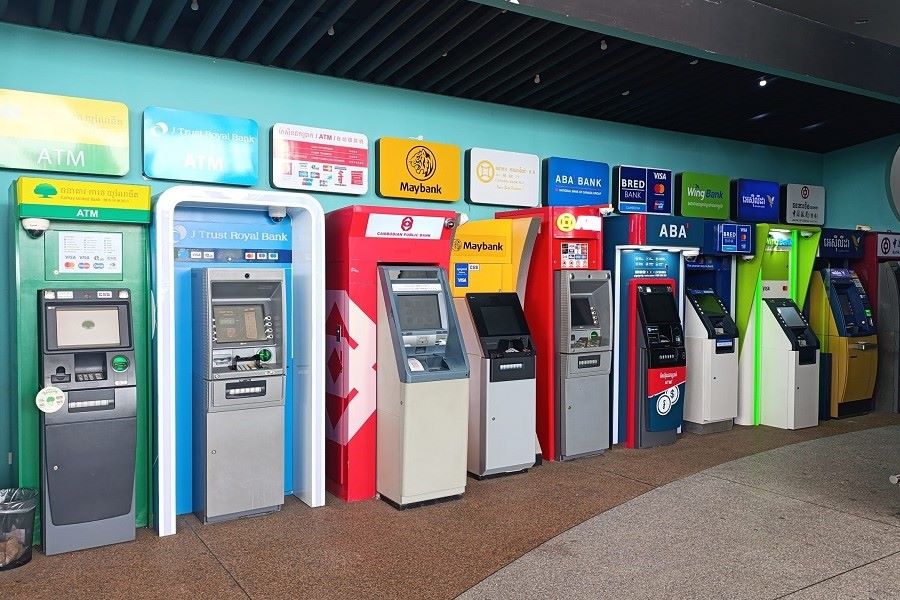 ATMs are available around the country