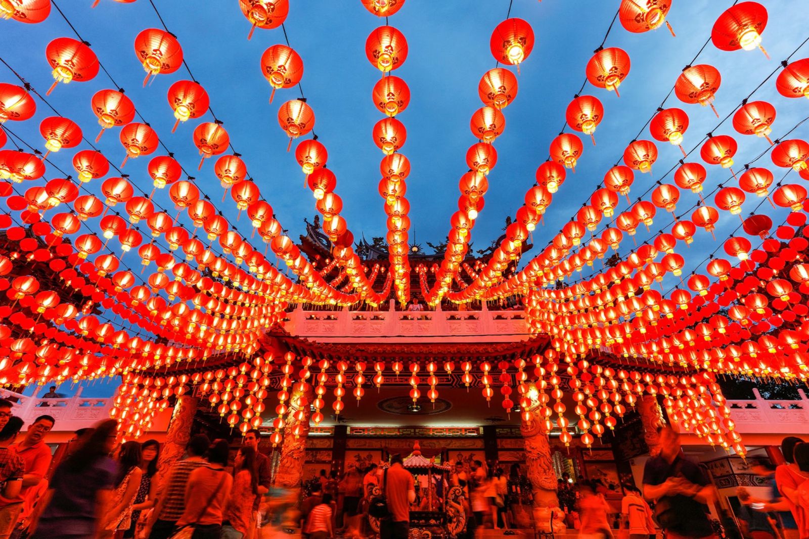 Red is the color of Lunar New Year