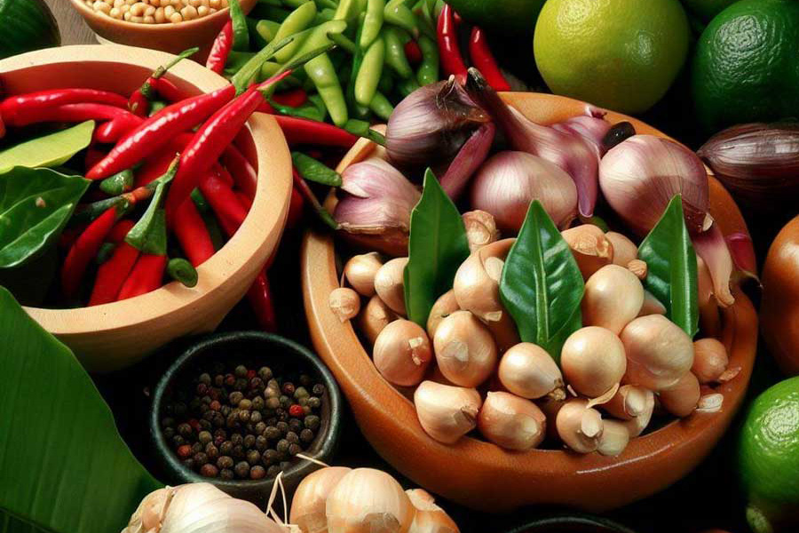 Ingredients in Thai food