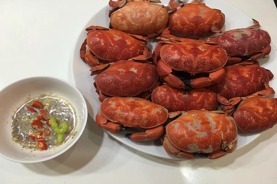 King crab from Quang Ninh sea. Photo: CafeF
