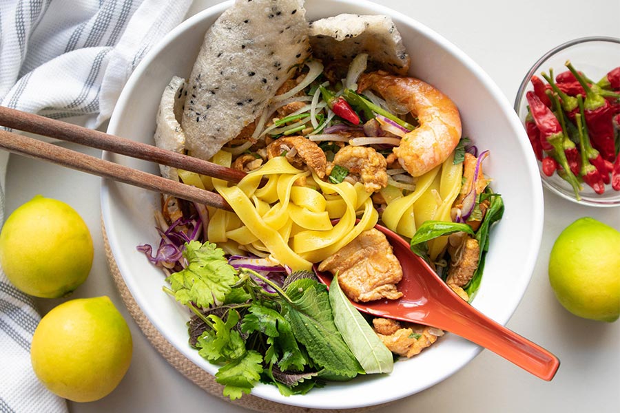 Mi Quang is a Da Nang's unique cuisine 