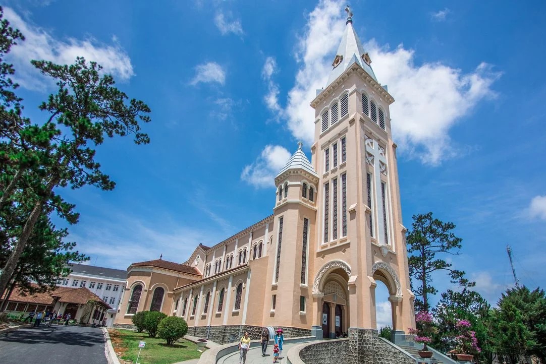 Da Lat Cathedral in Lam Dong