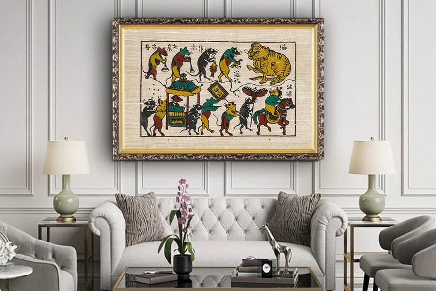 A standout and eye-catching decorative accessory. Photo: Wedo
