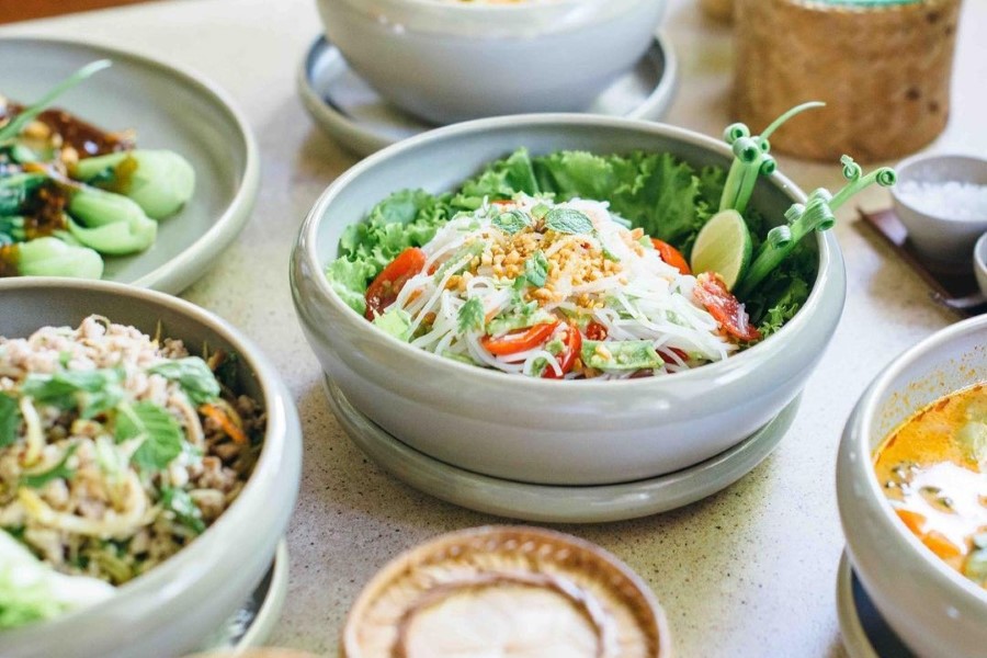 Traditional Lao dishes for couples on their honeymoon tour