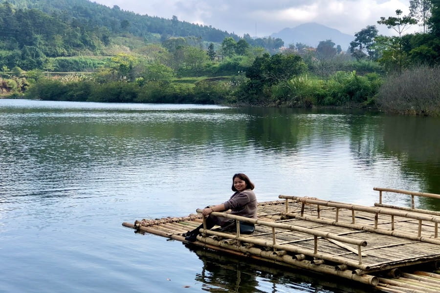 Many places in Ban Chang Lake have splendid scenery