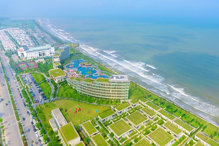 A luxury resort in Sam Son