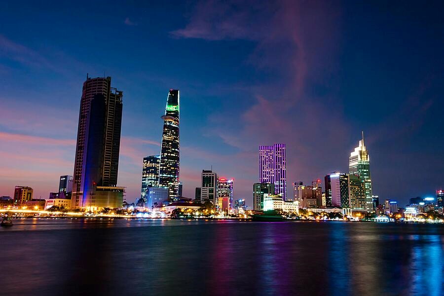 Ho Chi Minh City's urban scene