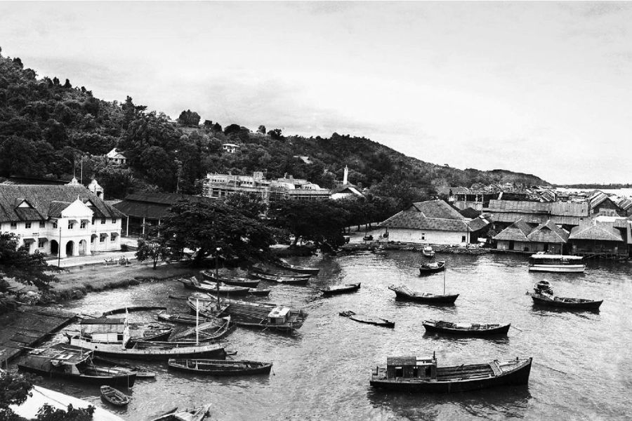 The old days of the city