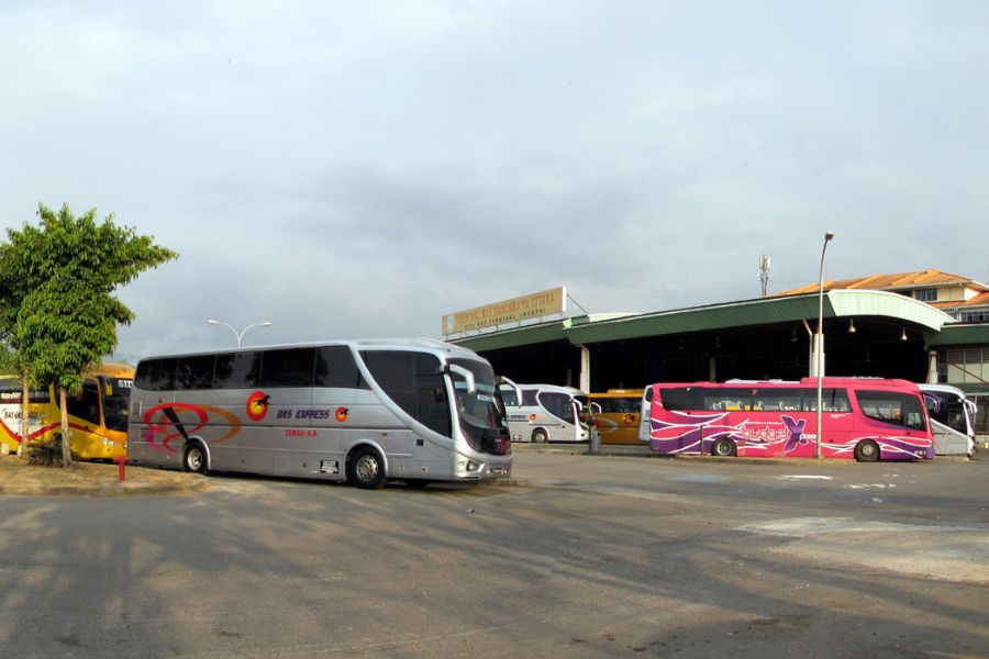 City bus in Inanam 