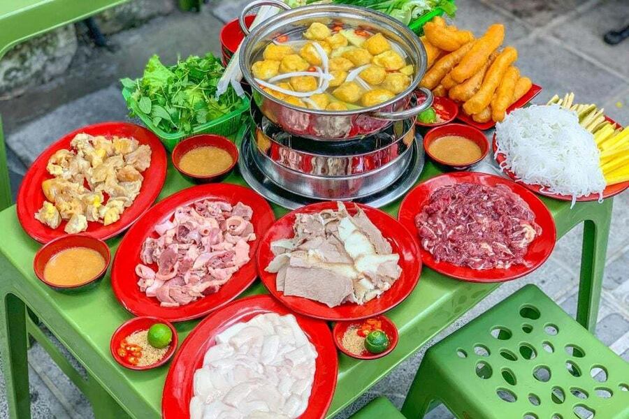 The hot pot promises to treat diners to a delightful feast for the taste buds