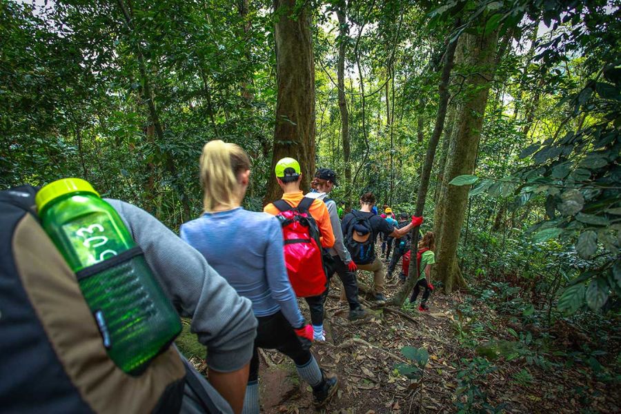 Visitors can experience a lot of hiking