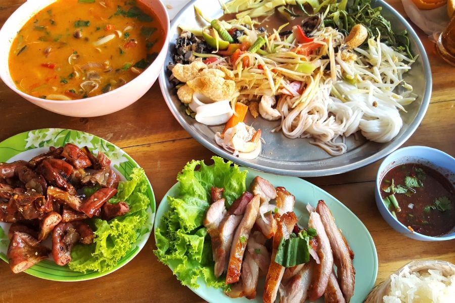 Traditional Thai dish 