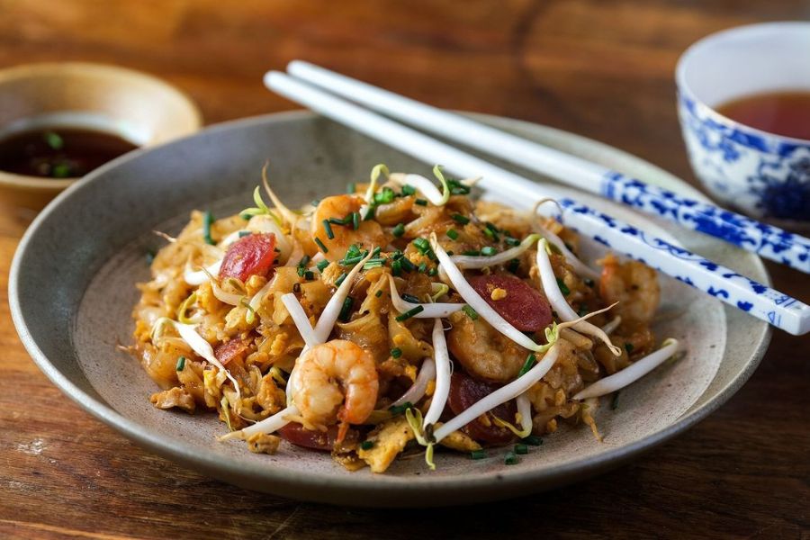 A basic dish of Char Kway Teow