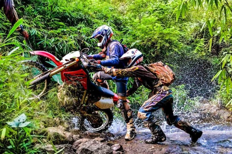 Adventurous Dirt Biking