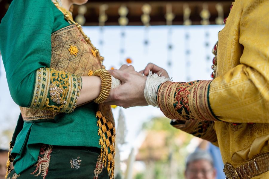 Mor Phon in Lao wedding