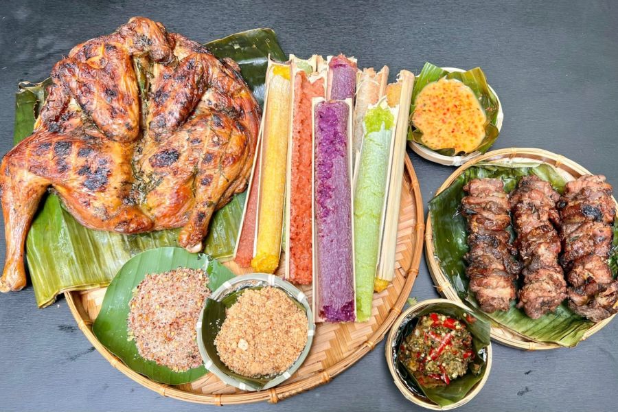 Ban Lac cuisine is a convergence of the quintessence of local people's meals. 