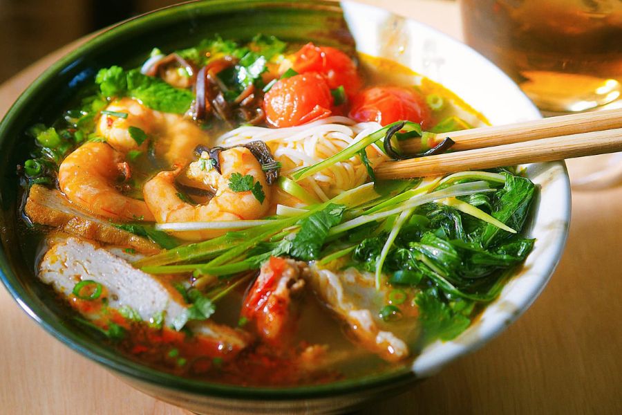Shrimp Noodle Soup