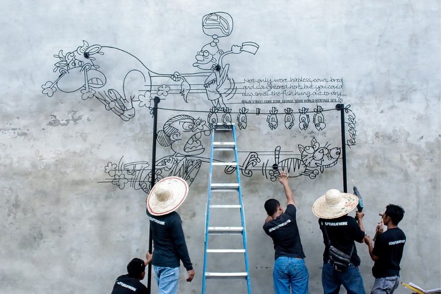 George Town street art project