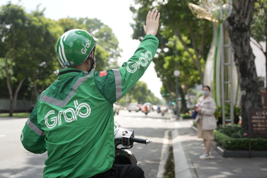 Motorbike service with Grab