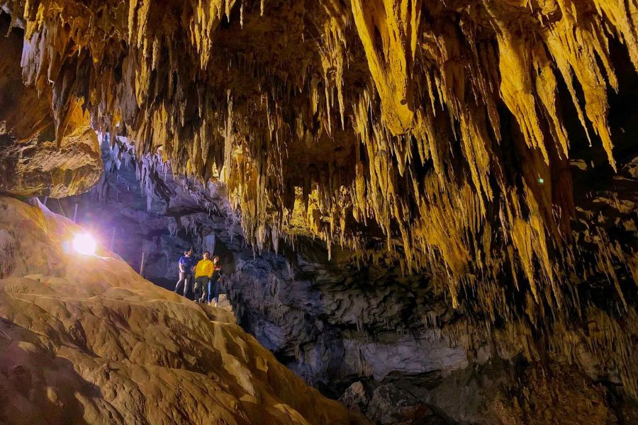 The beauty of the cave